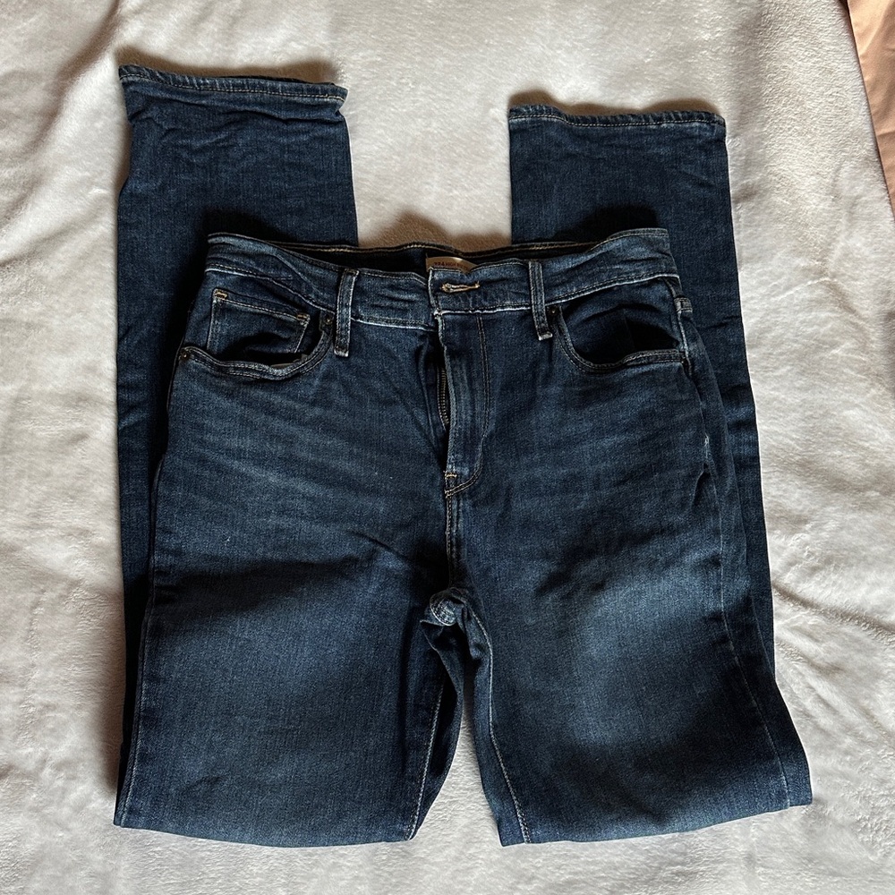 Levi’s 724 High Rise Straight Distressed Jeans